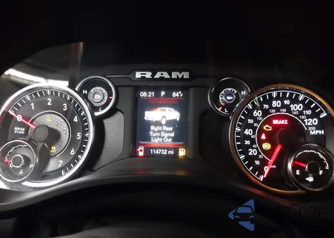 2019 Ram 1500 Big Horn/Lone Star 4X2 5'7 Box z USA, uszkodzony, nr VIN 1C6RREFTXKN596646